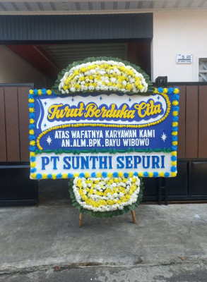 Papan Bunga Duka di Batang Angkola