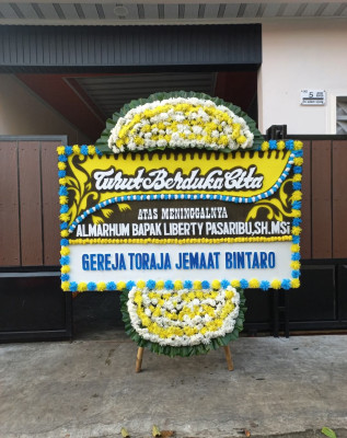 Papan Bunga Duka di Batang Angkola