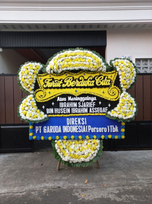 Papan Bunga Duka di Batang Angkola