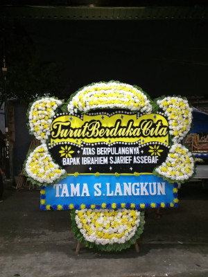 Papan Bunga Duka di Batang Angkola